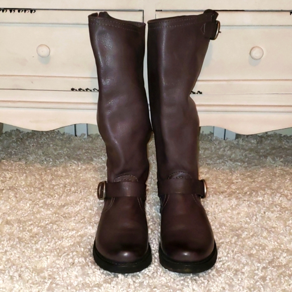 Frye boots veronica slouch